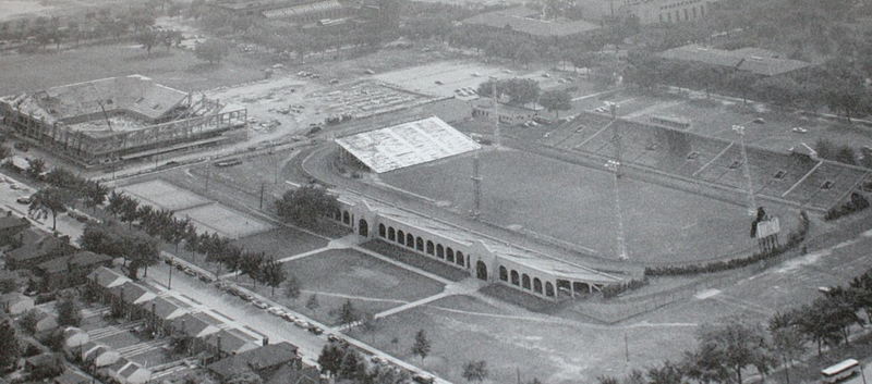 University of Detroit Stadium - Historical Photo